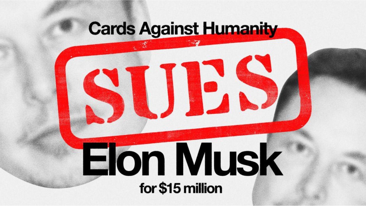 Організація Cards Against Humanity судиться з Ілоном Маском на $15 мільйонів