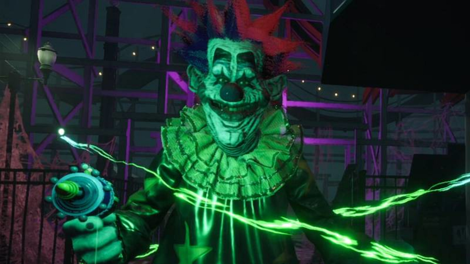 Розробники гри Killer Klowns from Outer Space:  The Game показали чудернацьку зброю клоунів