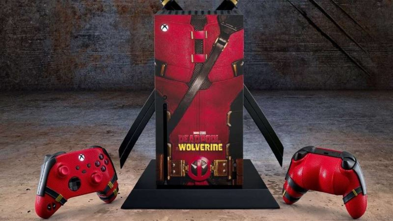Цей спеціальний Xbox із Deadpool і Wolverine постачається з катанами та контролерами, повними здобичі