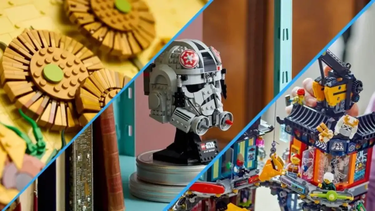 Нові набори LEGO March 2025 відправляються вже зараз - Formula 1, van Gogh, NINJAGO City та багато іншого