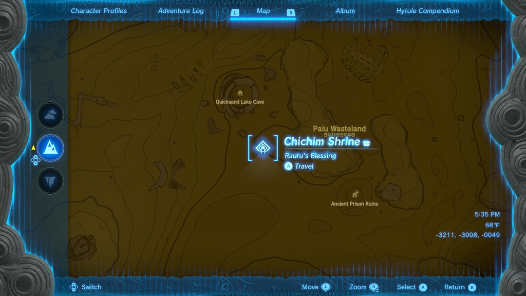 Довідник та місце розташування Gerudo Sky Shrines (Небесні святині Герудо) скріншот №44