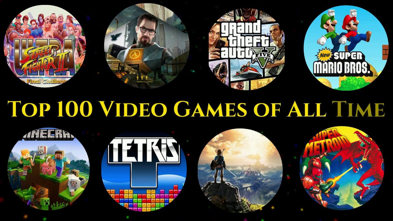 100 найкращих відеоігор усіх часів