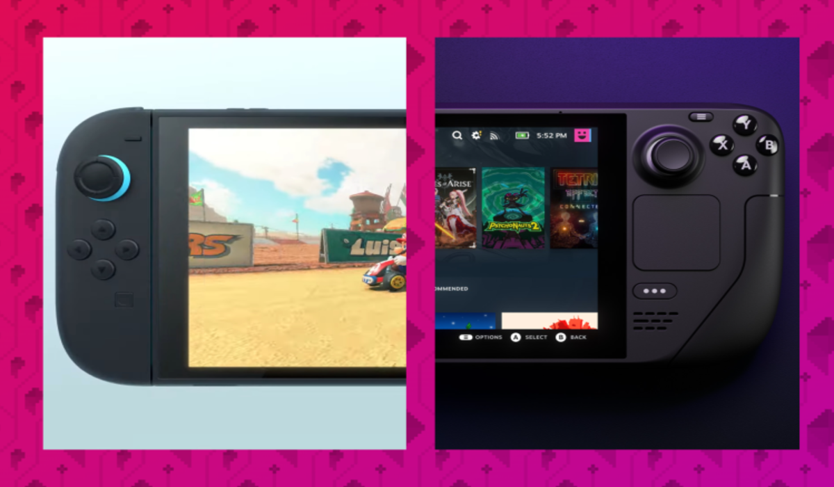Switch 2 проти Steam Deck: Як виглядає наступна консоль Nintendo